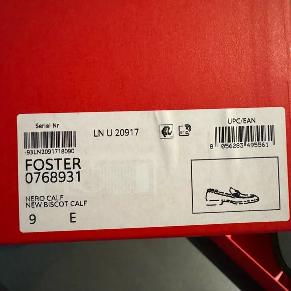 NEW in box Ferragamo Foster loafers